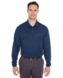 8210LS UltraClub® Adult Cool & Dry Long-Sleeve Me in Navy