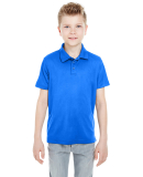8210Y UltraClub® Youth Cool & Dry Mesh Piqué Pol in Royal