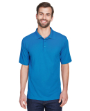 8210 UltraClub® Men's Cool & Dry Mesh Piqué Polo in Pacific blue