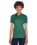 8210L UltraClub Ladies' Cool & Dry Mesh Piqué Pol in Forest green