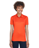 8210L UltraClub Ladies' Cool & Dry Mesh Piqué Pol in Orange