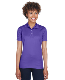 8210L UltraClub Ladies' Cool & Dry Mesh Piqué Pol in Purple