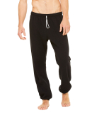 BELLA+CANVAS 3737 Unisex Fleece Sweats in Black