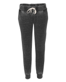 8944 J. America - Women's Zen Fleece Jogger in Twisted black