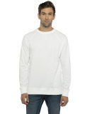 Next Level N9000 Unisex Terry Raglan Pullover in White