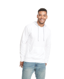 Next Level 9301 Unisex French Terry Pullover Hoody in White/ heather grey