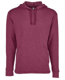 9300 Next Level Unisex PCH Pullover Hoody  in Heather maroon