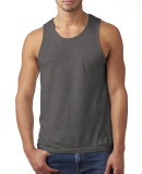 Next Level 6233 Men's Premium Fitted CVC Tank in Dark heather grey