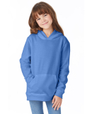 P470 Hanes Youth EcoSmart Pullover Hooded Sweatshi in Carolina blue