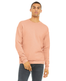 BELLA+CANVAS 3945 Unisex Drop Shoulder Sweatshirt in Peach