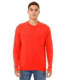 BELLA+CANVAS 3945 Unisex Drop Shoulder Sweatshirt in Poppy