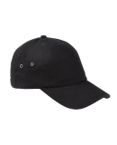 BA529 Big Accessories Washed Baseball Cap in Black