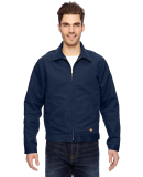 LJ539 Dickies 10 oz. Industrial Duck Jacket in Navy