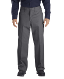 LP812 Dickies 7.75 oz. Industrial Flat Front Pant in Charcoal _30