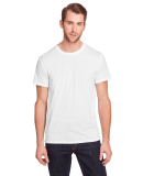 102A Threadfast Apparel Unisex Triblend Short-Slee in Solid white triblend