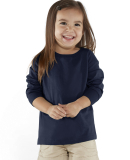 RS3302 Rabbit Skins Toddler Fine Jersey Long Sleev in Navy