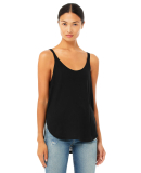 8802 Bella + Canvas - Women's Flowy Tank with Side in Black