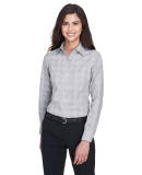 DG520W Devon & Jones Ladies' Crown Collection™ G in White/ graphite/ grey heather