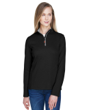 DG479W Devon & Jones Ladies' DRYTEC20™ Performan in Black/ grey heather/ graphite