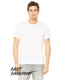 Bella + Canvas 3880 Fast Fashion Unisex Viscose Fa in White