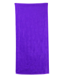 Carmel Towel Company C3060P Polka Dot Velour Beach in Purple