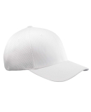 Flexfit 6533 Ultrafiber Mesh Cap in White