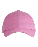 Big Accessories BX001Y Youth Youth 6-Panel Brushed in Pink