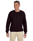 18000 Gildan 7.75 oz. Heavy Blend 50/50 Fleece Cre in Dark chocolate