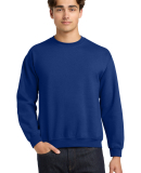 18000 Gildan 7.75 oz. Heavy Blend 50/50 Fleece Cre in Fan deep royal