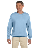 18000 Gildan 7.75 oz. Heavy Blend 50/50 Fleece Cre in Light blue