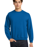 18000 Gildan 7.75 oz. Heavy Blend 50/50 Fleece Cre in Neon blue
