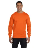 8400 Gildan 5.6 oz. Ultra Blend® 50/50 Long-Sleev in S orange