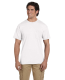 8300 Gildan 5.6 oz. Ultra Blend® 50/50 Pocket T-S in White