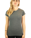 64000L Gildan Ladies 4.5 oz. SoftStyle™ Ringspun in Dark heather
