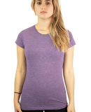 64000L Gildan Ladies 4.5 oz. SoftStyle™ Ringspun in Heather purple