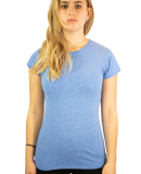 64000L Gildan Ladies 4.5 oz. SoftStyle™ Ringspun in Heather royal