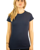 64000L Gildan Ladies 4.5 oz. SoftStyle™ Ringspun in Navy