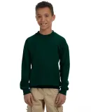1800B Gildan Youth 7.75 oz. Heavy Blend⢠50/50 F in Forest green