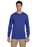 Jerzees 21MLR Dri-Power Sport Long Sleeve T-Shirt in Royal