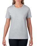 Anvil 880 Women's Lightweight Ringspun T-Shirt by  in Heather grey