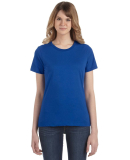 Anvil 880 Women's Lightweight Ringspun T-Shirt by  in Royal blue
