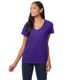 S04V Nano-T Women's V-Neck T-Shirt in Purple