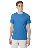 Hanes 42TB X-Temp Triblend T-Shirt with Fresh IQ o in Bonnet blue heather