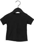 3413B Bella + Canvas Triblend Baby Short Sleeve Te in Solid blk trblnd