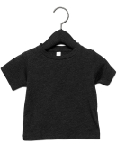 3413B Bella + Canvas Triblend Baby Short Sleeve Te in Charcoal black triblend