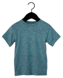 Bella + Canvas 3001T Toddler Tee in Heather deep teal