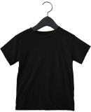 Bella + Canvas 3001T Toddler Tee in Solid black blend