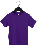 Bella + Canvas 3001T Toddler Tee in Team purple