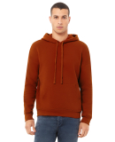 3729 Bella + Canvas Unisex Sponge Fleece Pullover  in Brick
