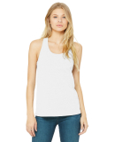6008 Bella + Canvas Women's Jersey Racerback Tank in White